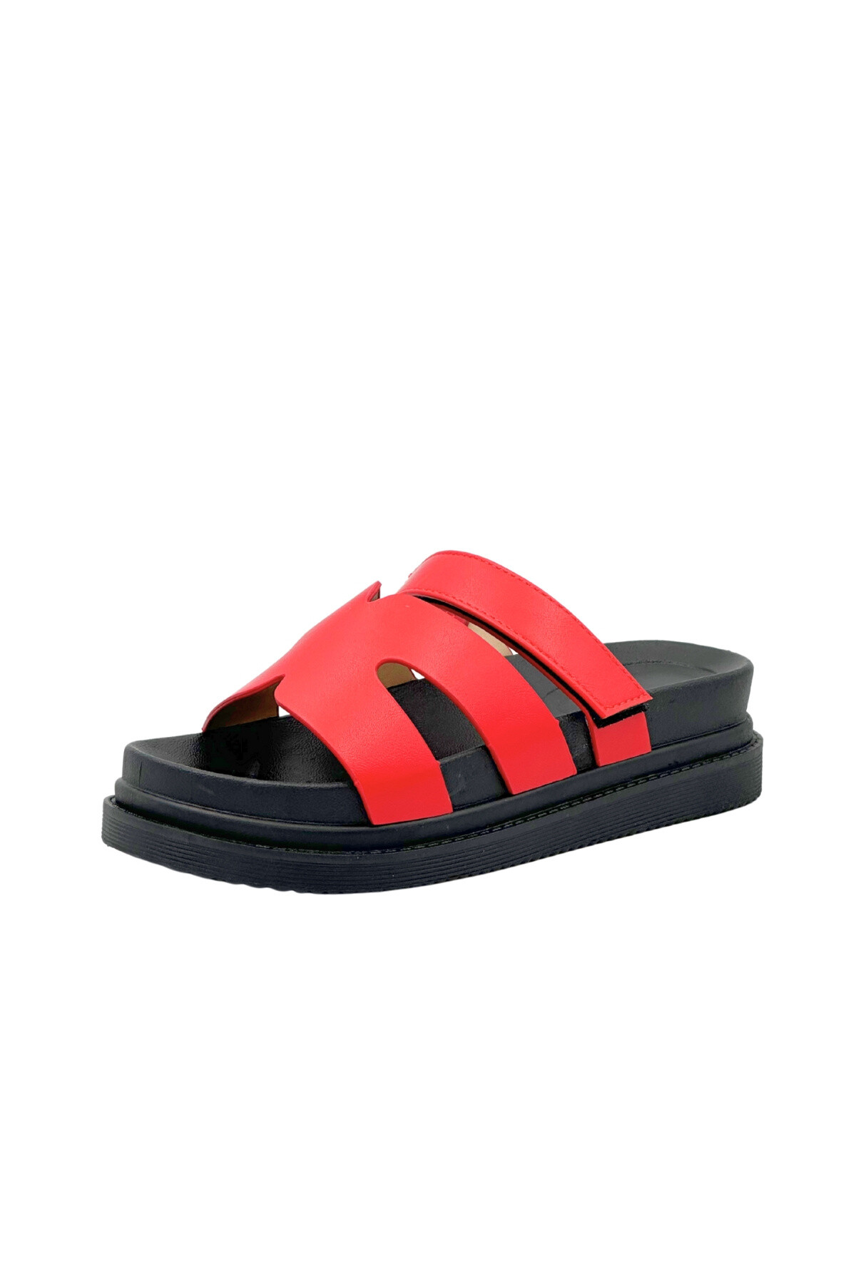 Wholesaler Stephan Paris - Leather and suede platform sandals