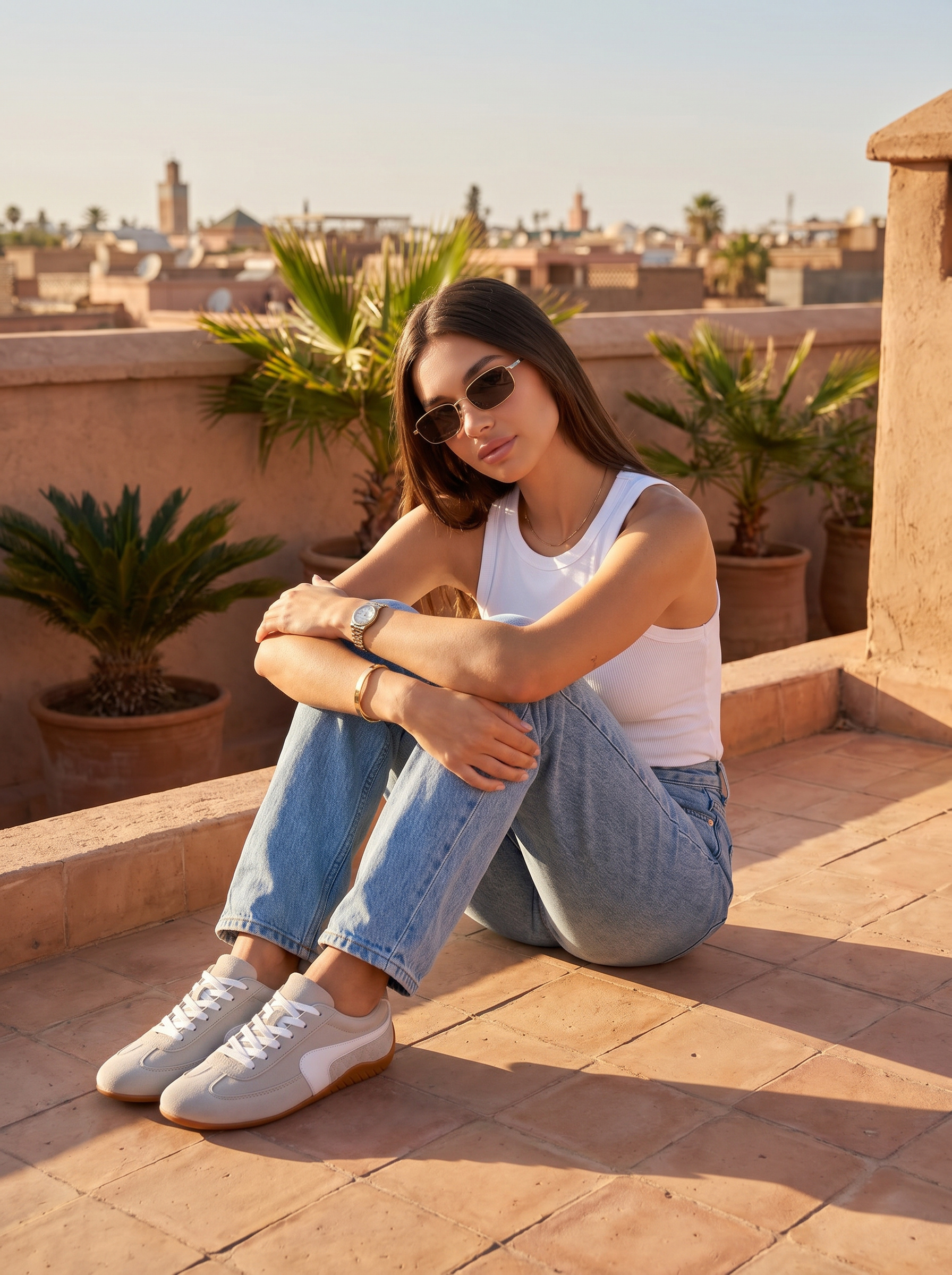 Mayorista Stephan Paris - Zapatillas bajas de estilo retro con cordones contrastantes