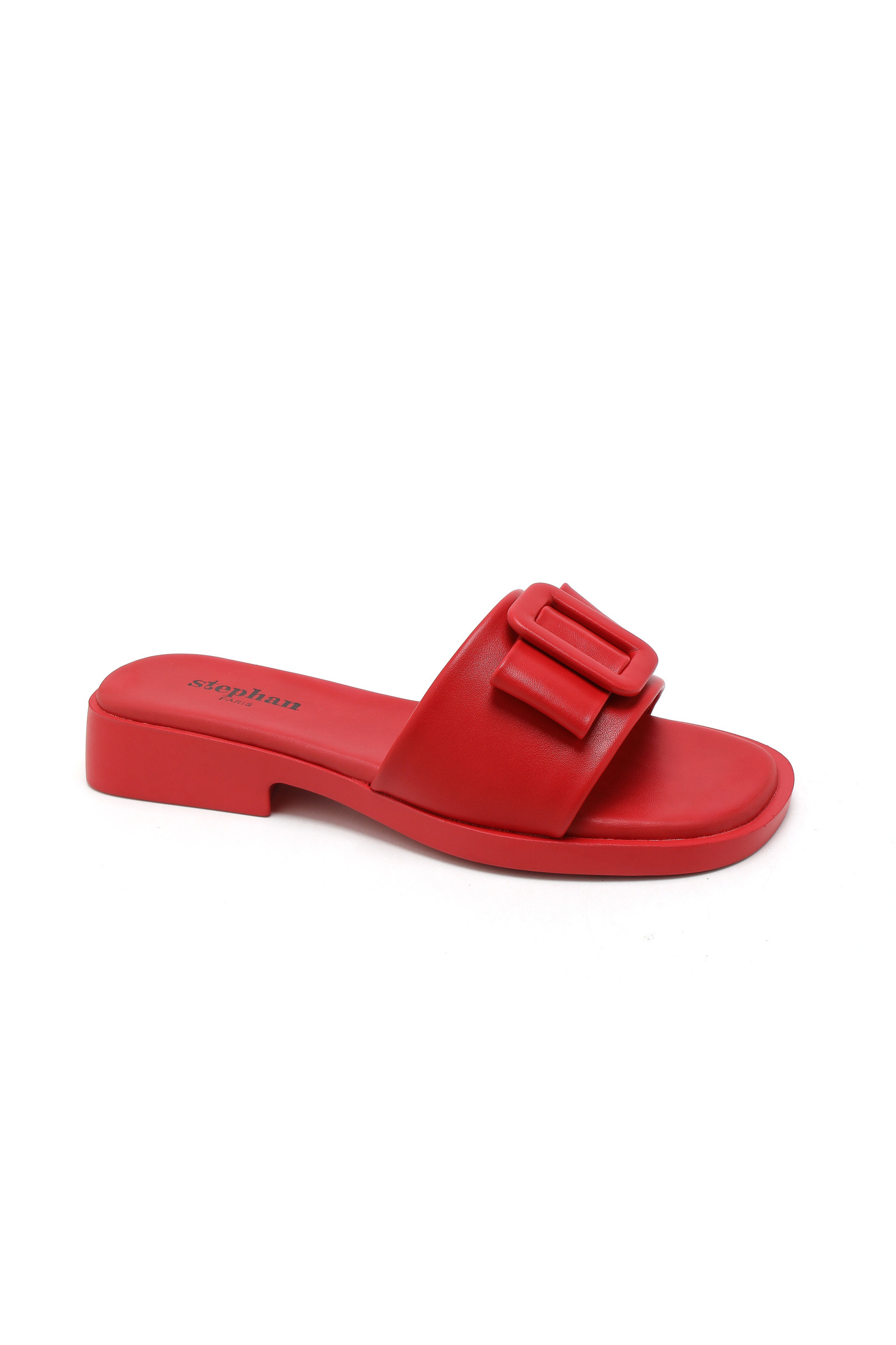 Mayorista Stephan Paris - Sandalia mule con hebilla extragrande