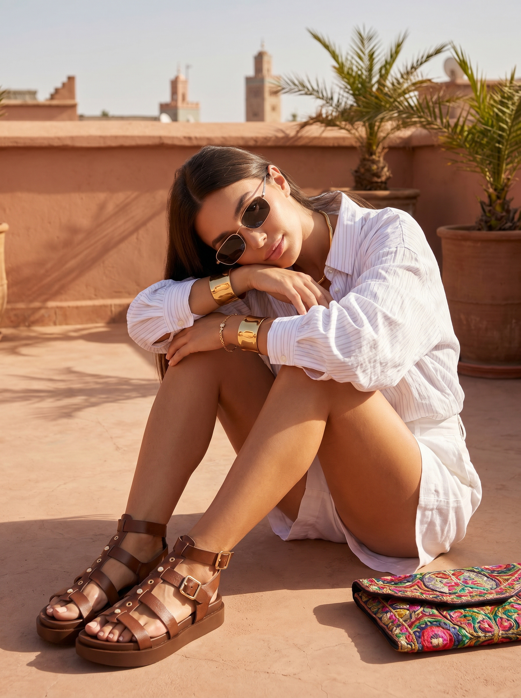 Wholesaler Stephan Paris - Multi-strap sandal