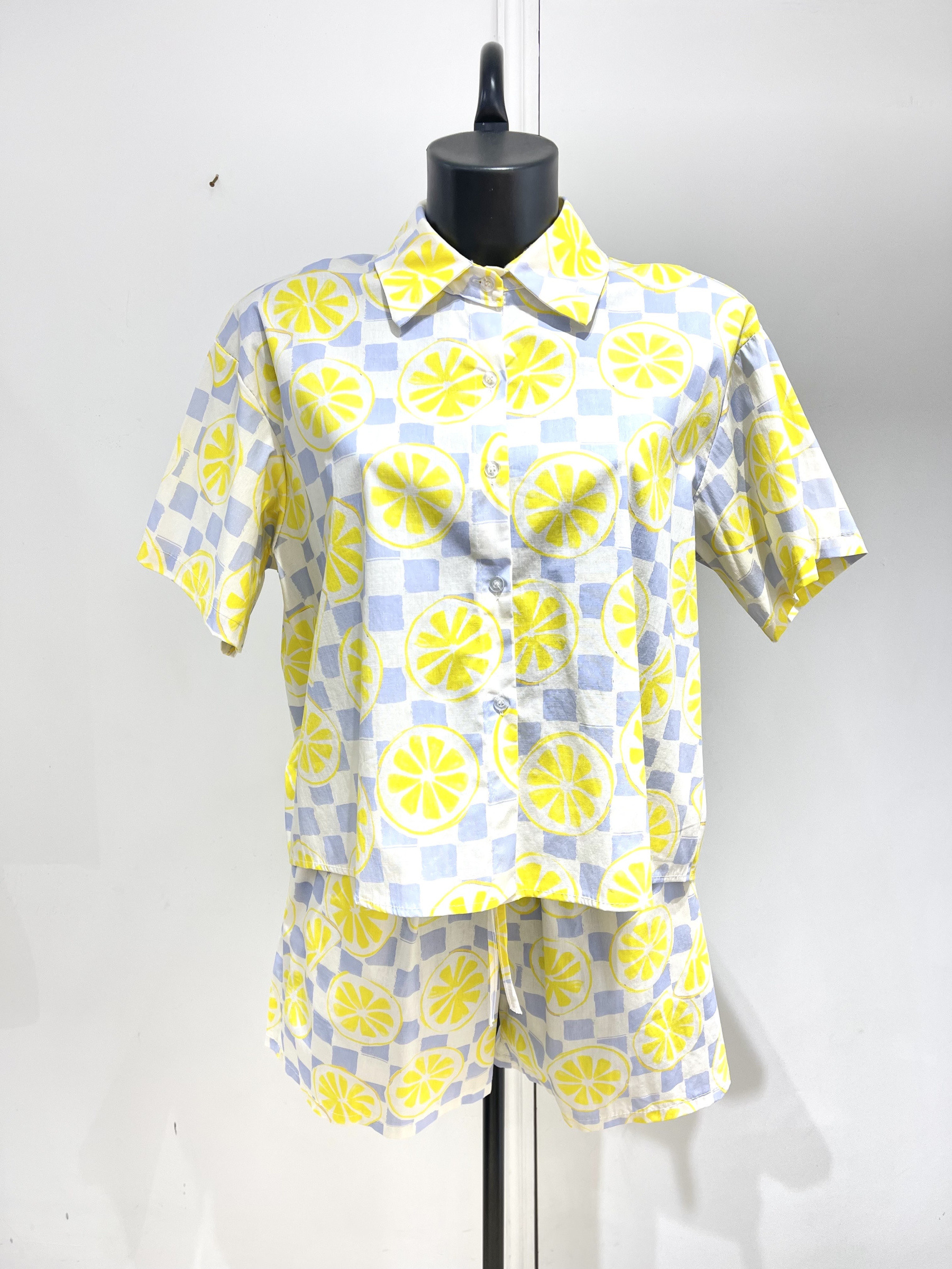Grossiste Studio170 - ENSEMBLE CHEMISE ET SHORT IMPRIMÉ