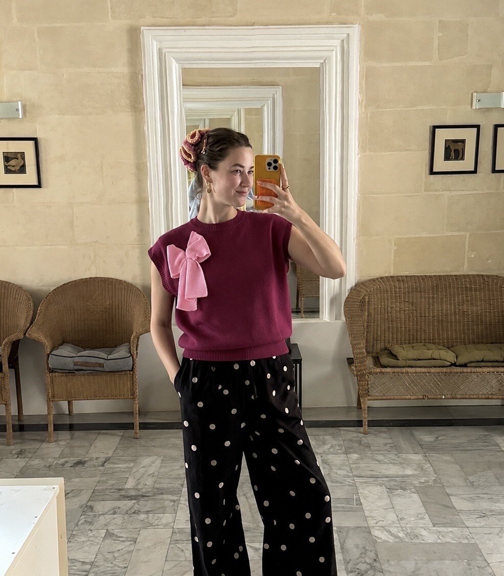 Grossiste Studio170 - PULL SANS MANCHES AVEC NOEUD