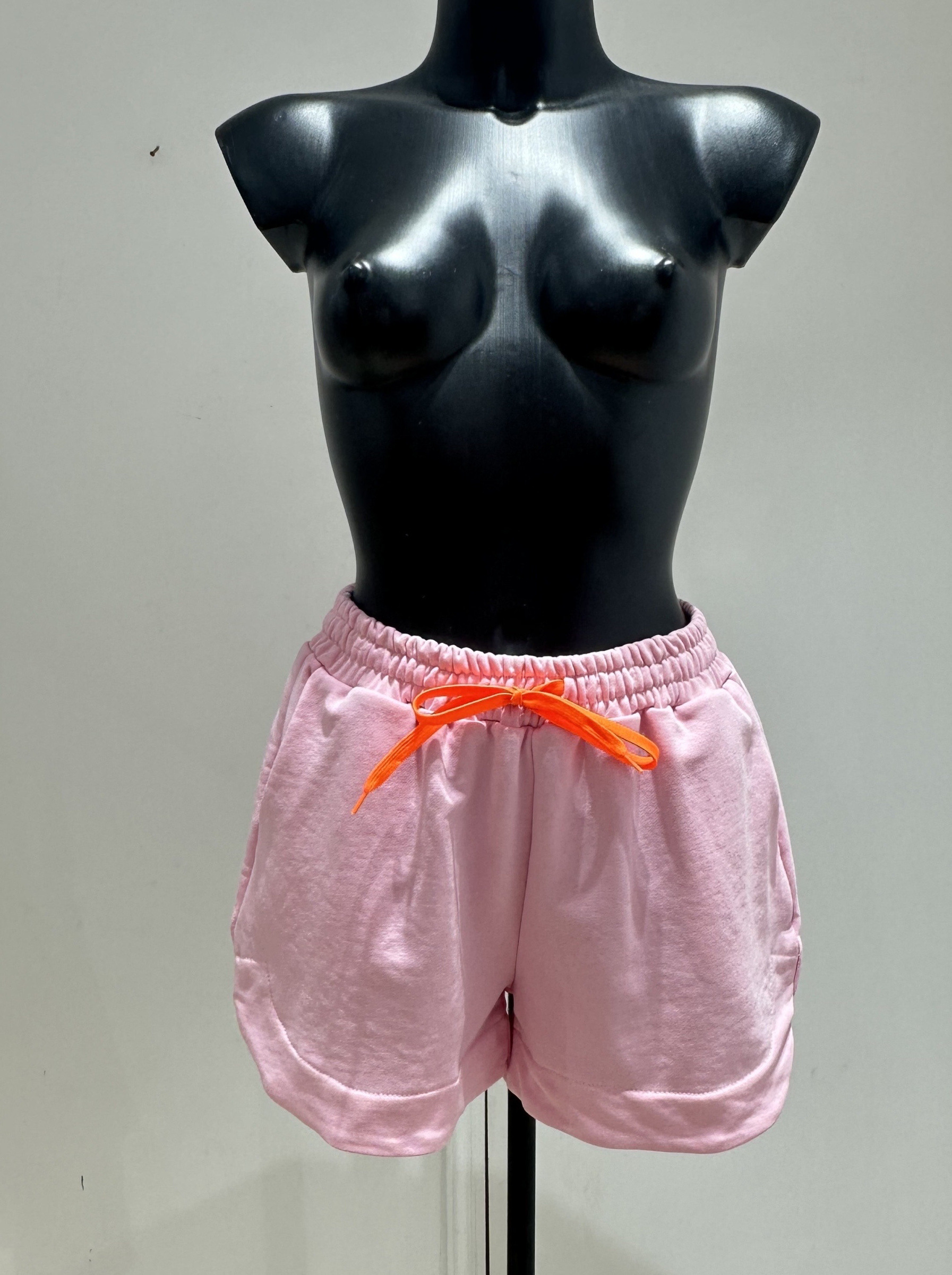Mayorista Studio170 - Pantalones cortos de felpa con cintura elástica