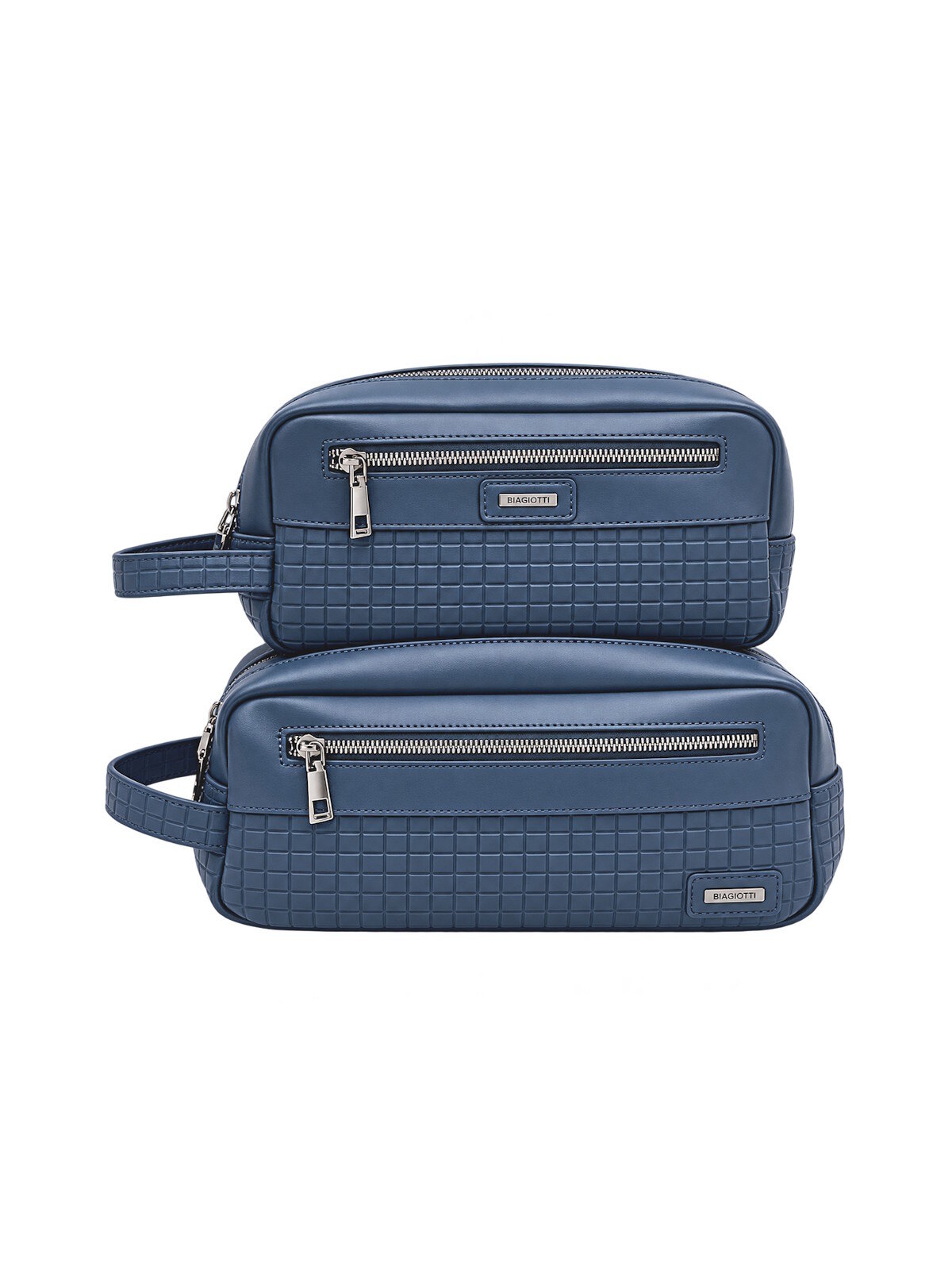 Grossista Suie Valentini - Set di 2 beauty case da uomo, Biagiotti Uomo, art. LB26S288-1.290