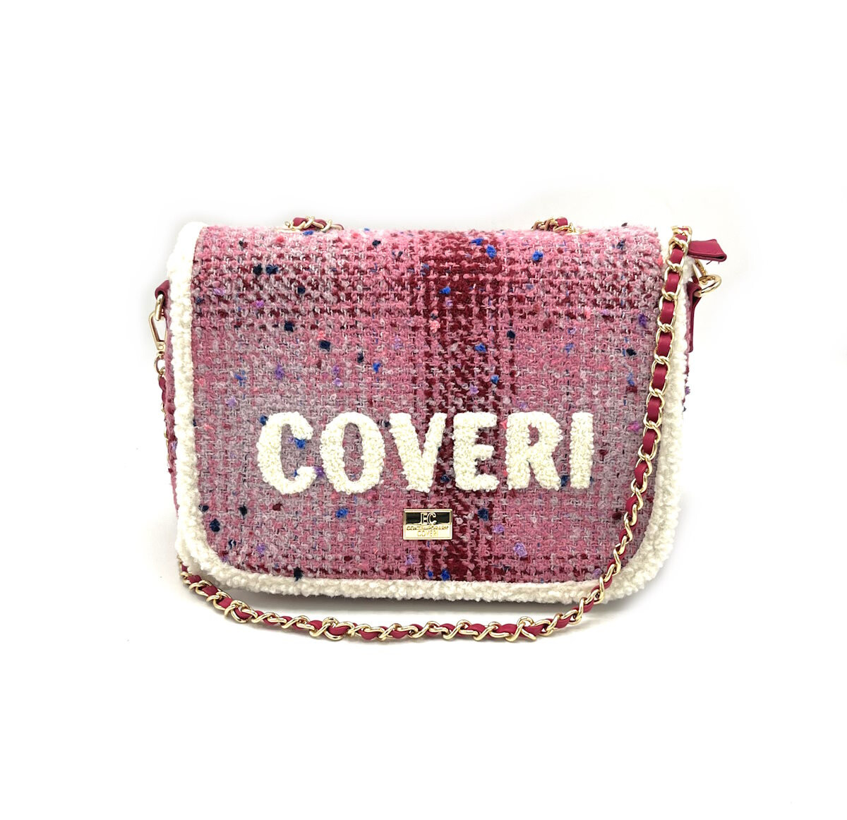 Grossiste Suie Valentini - Sac bandoulière hivernal avec chaîne