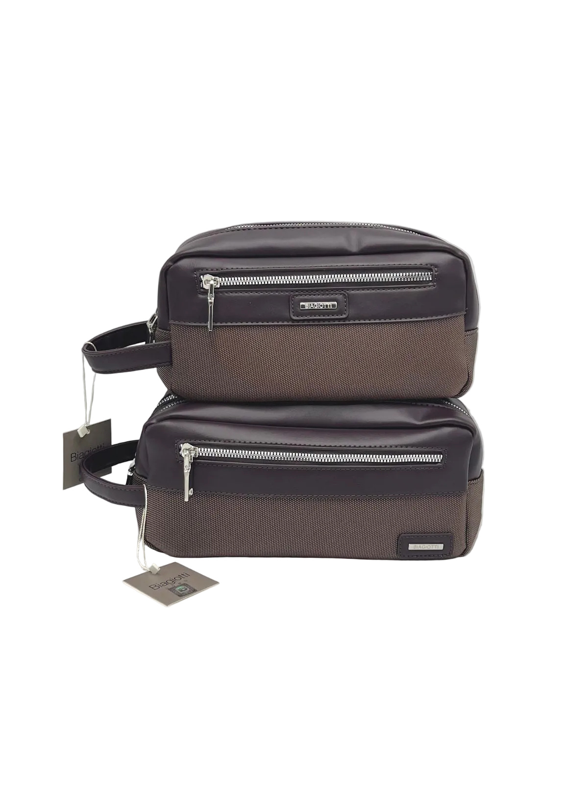 Grossista Suie Valentini - Set di 2 beauty case da uomo, Biagiotti Uomo, art. LB26S287-1.290