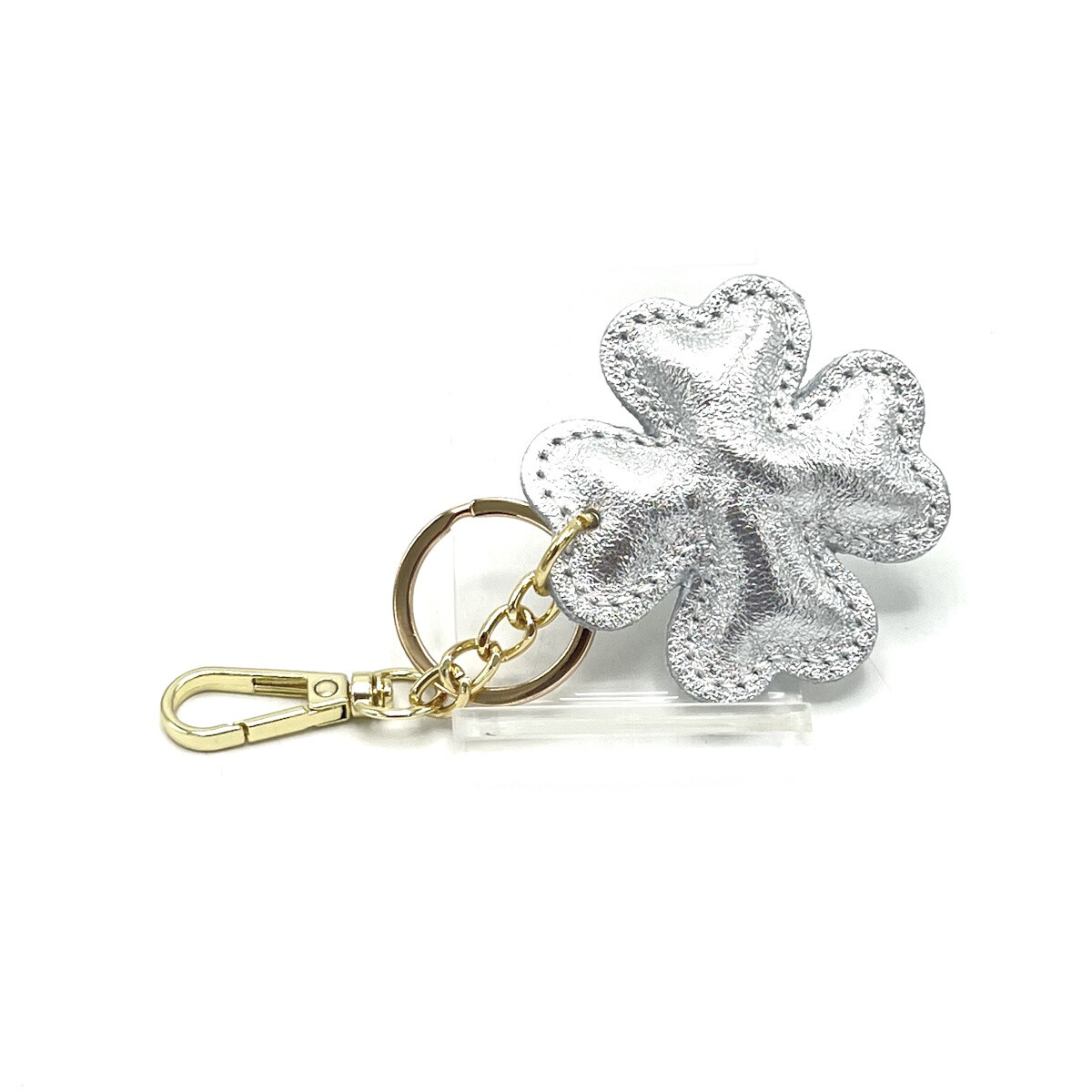 Wholesaler Suie Valentini - True leather keychain, Quadrifoglio