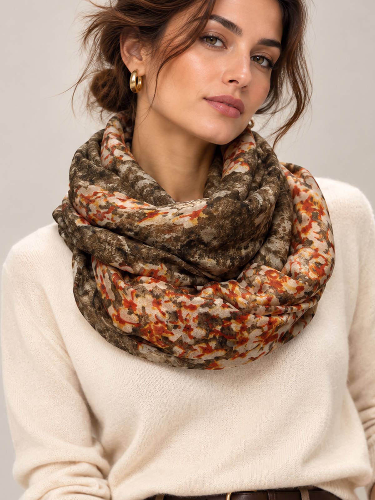Wholesaler Suie Valentini - Christmas Gift | Women's Light Scarf, Coveri Collection