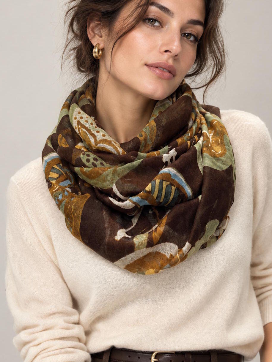 Wholesaler Suie Valentini - Christmas Gift | Women's Light Scarf, Coveri Collection