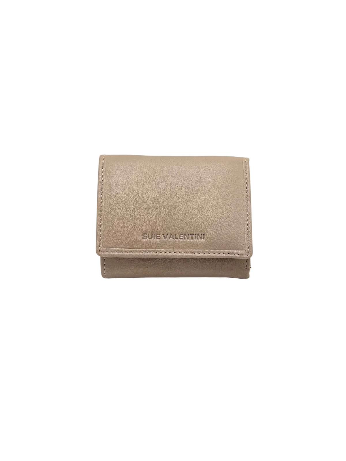 Grossiste Suie Valentini - Petit portefeuille en cuir véritable pour femme