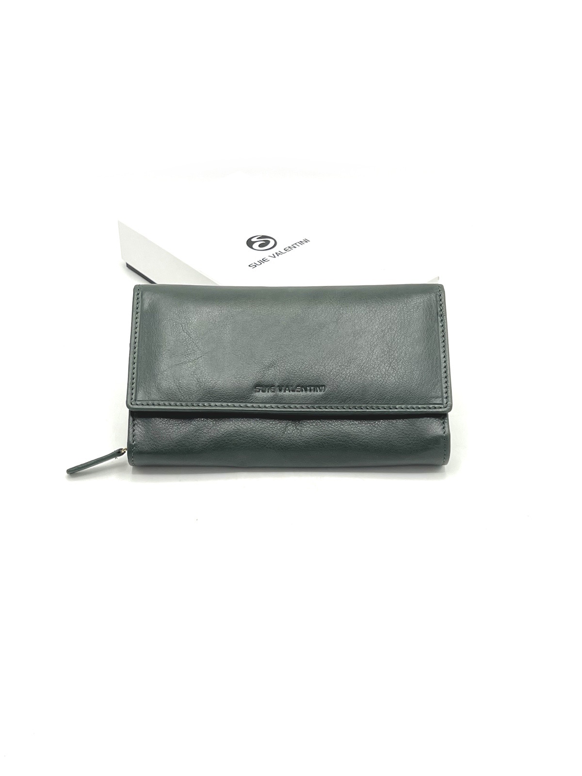 Grossiste Suie Valentini - Portefeuille en cuir véritable pour femme