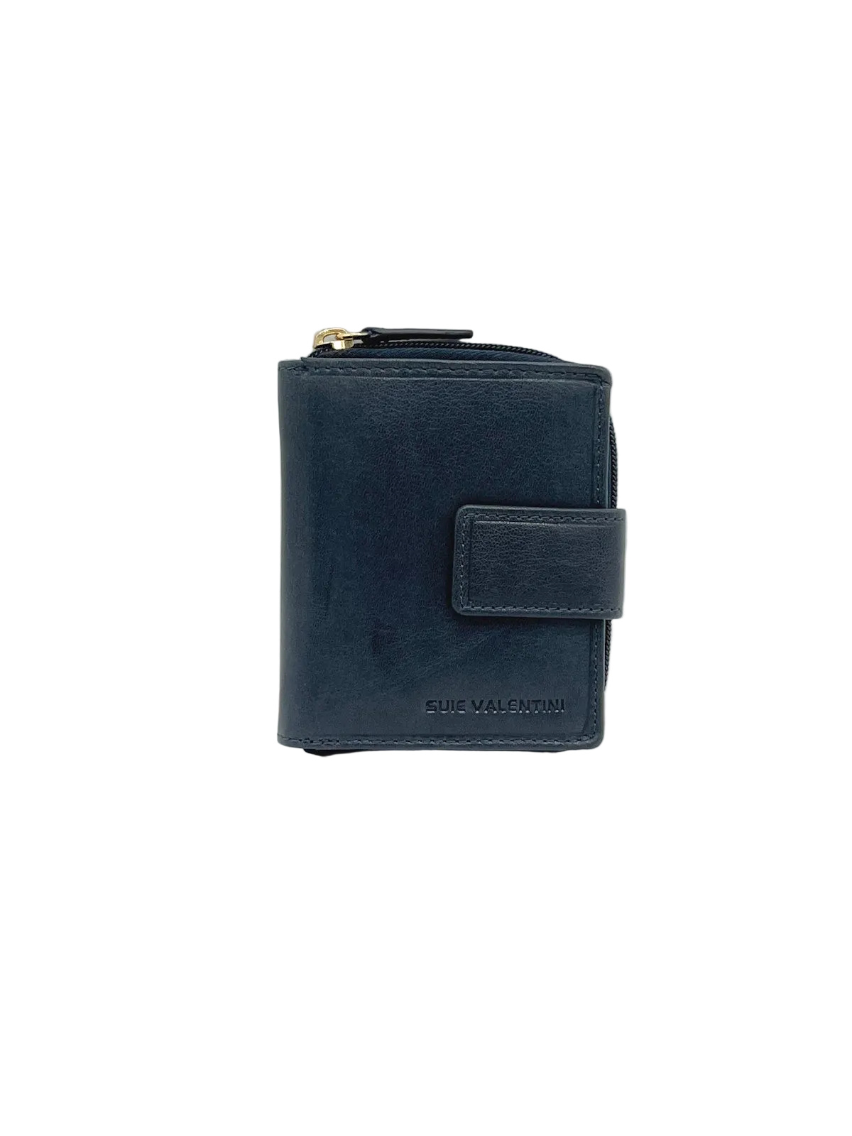 Grossiste Suie Valentini - Petit portefeuille en cuir véritable pour femme