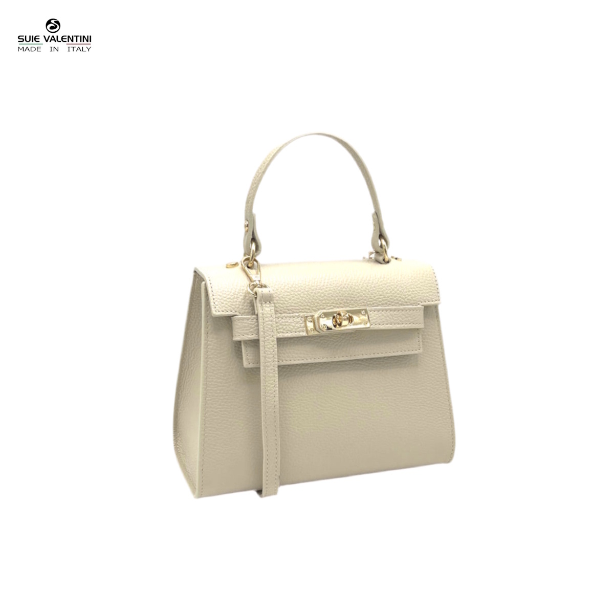 Grossiste Suie Valentini - Sac à main en cuir véritable, fabriqué en Italie, art. 112631