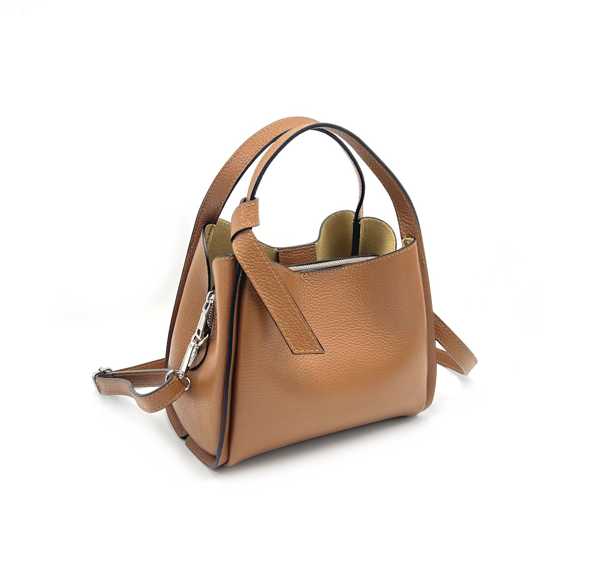 Wholesaler Suie Valentini - Genuine leather bag, Made in Italy