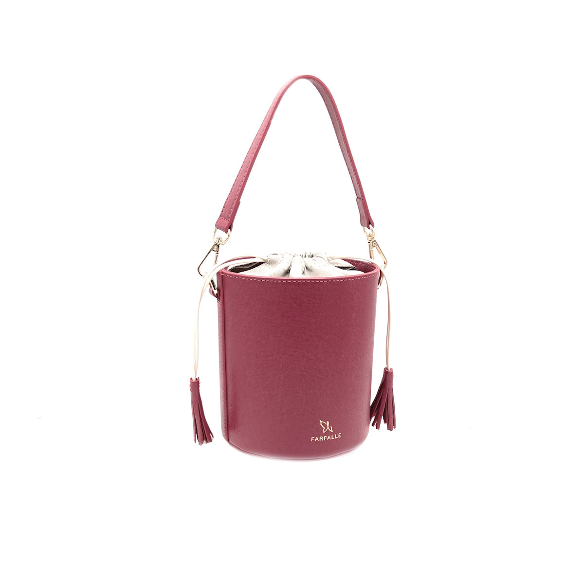 Wholesaler Suie Valentini - Bucket bag in real leather, Made in Italy, art. 112613