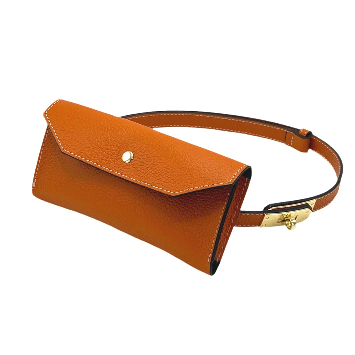 Großhändler Suie Valentini - Bauchtasche aus echtem Leder, Hergestellt in Italien