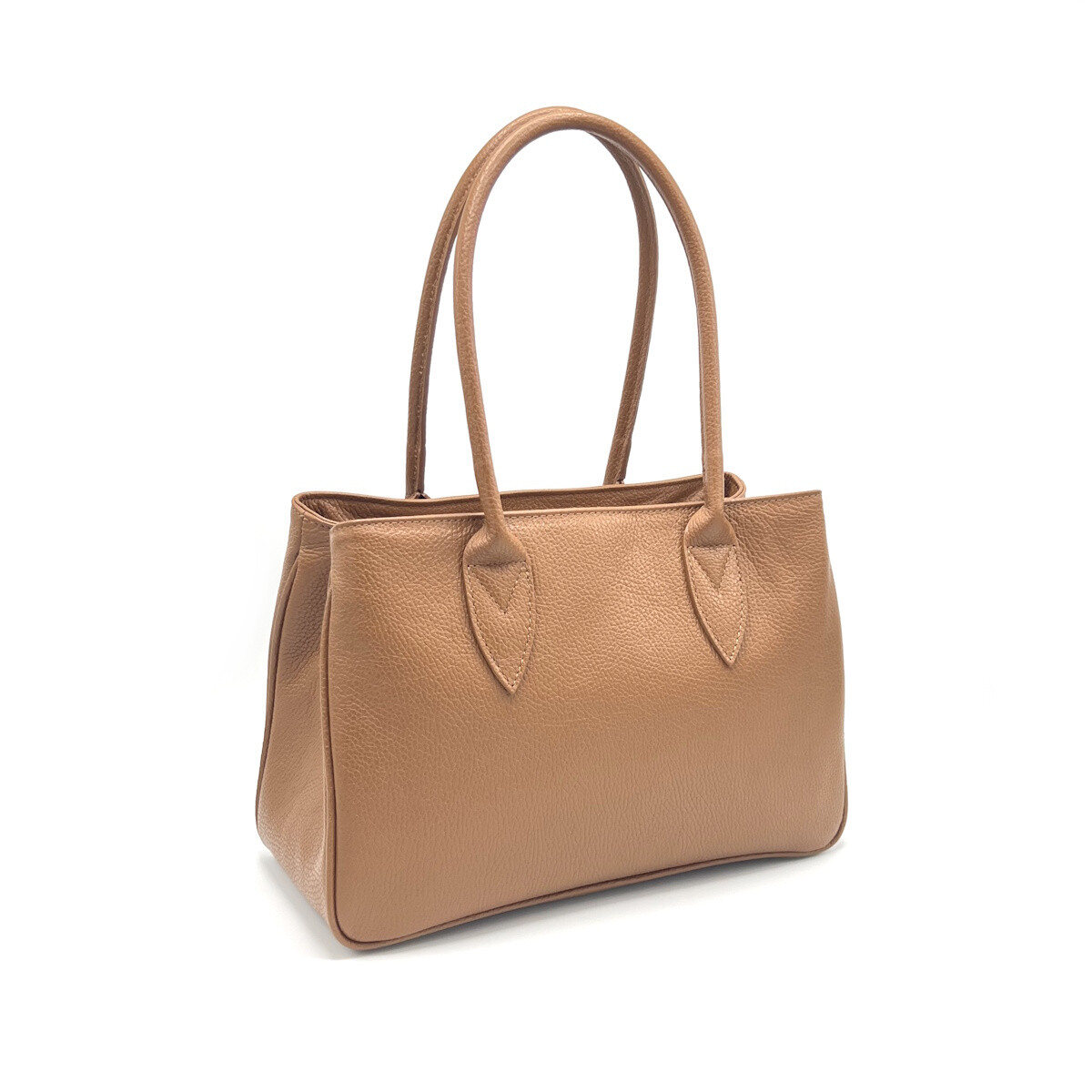 Grossista Suie Valentini - Borsa a tracolla, in vera pelle, Made in Italy