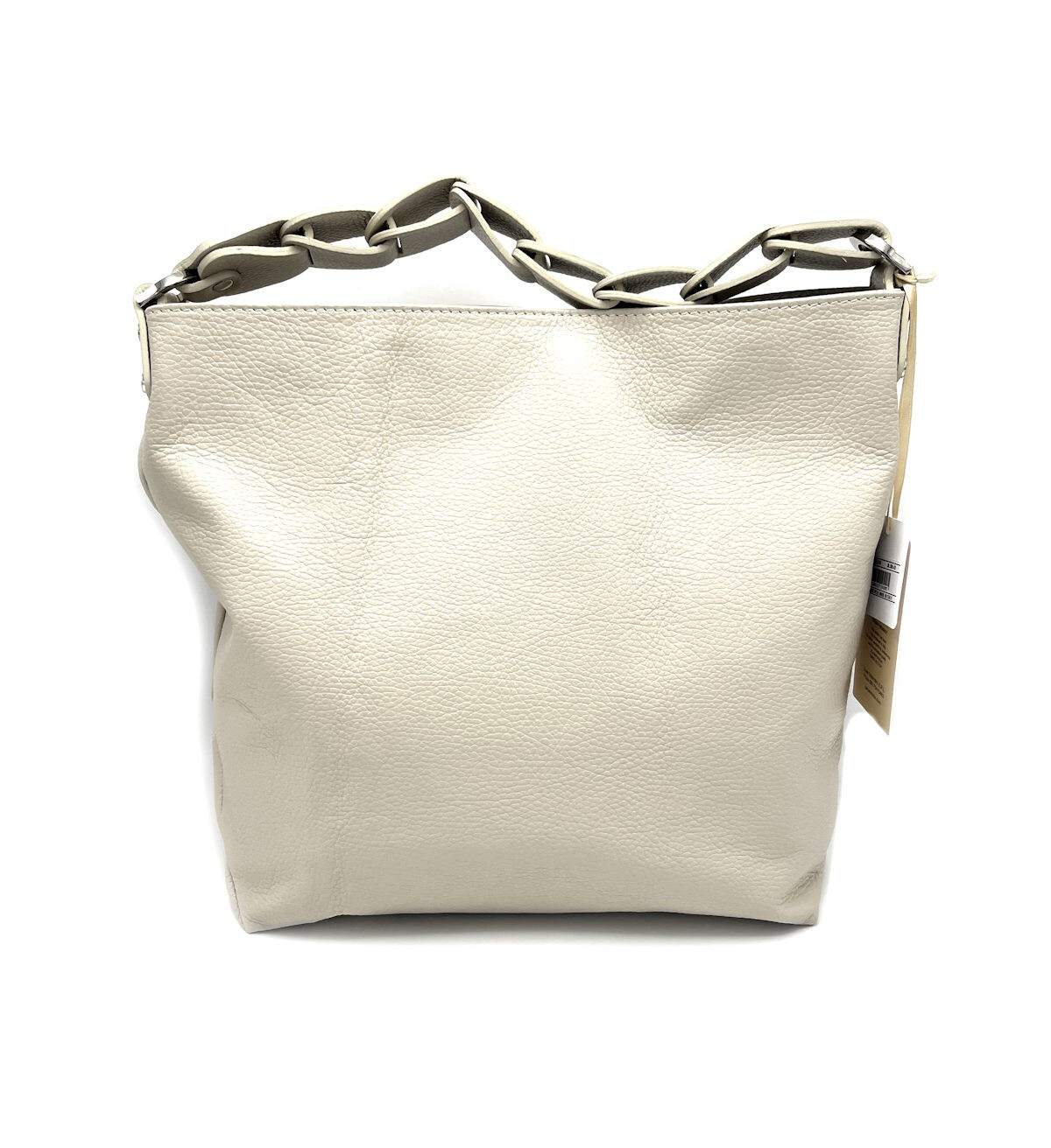 Wholesaler Suie Valentini - Genuine leather shoulder bag, big size, Made in Italy