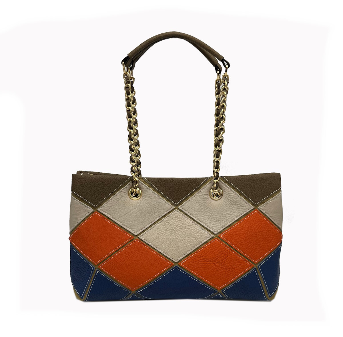Wholesaler Suie Valentini - Genuine leather chain bag, small size, Made in Italy