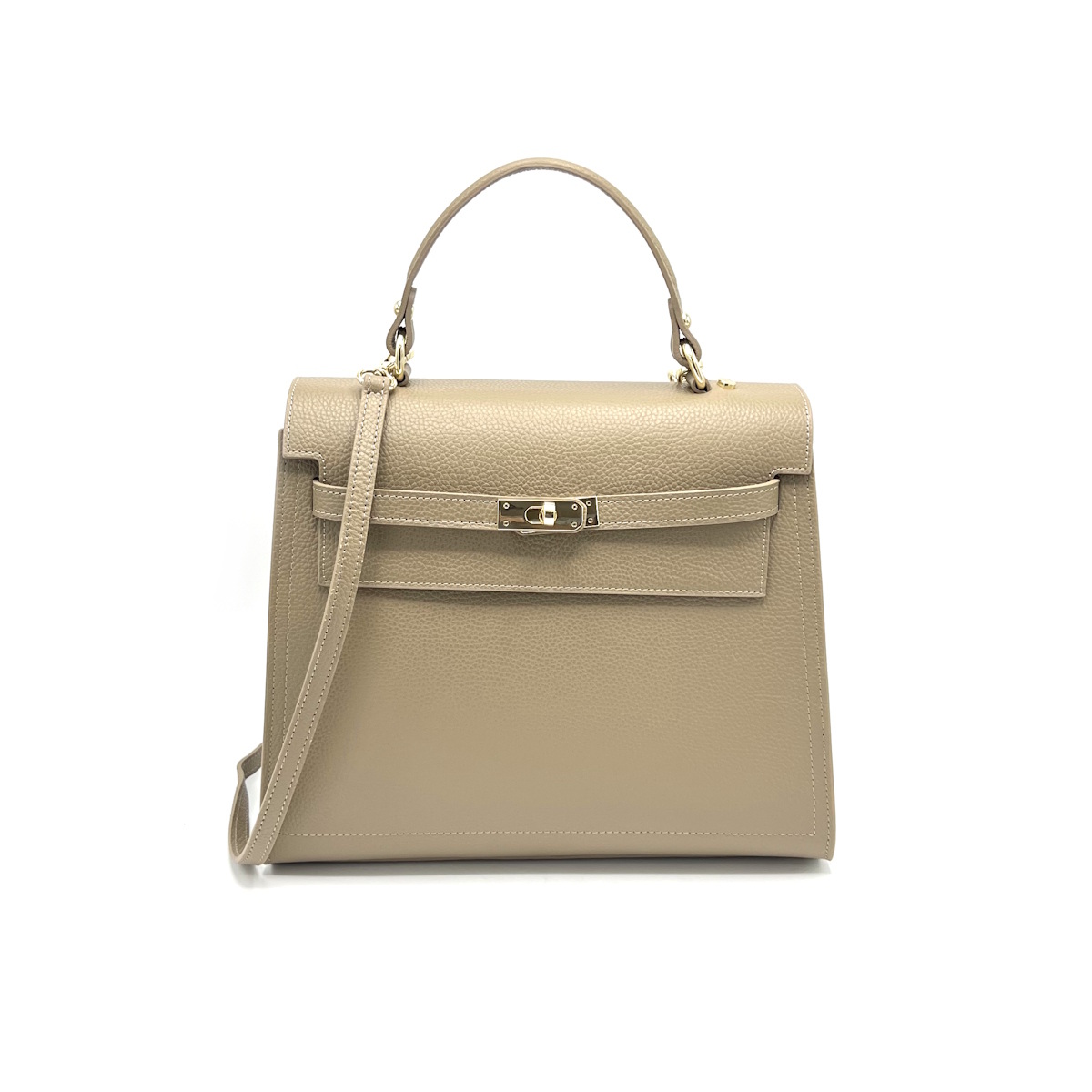 Wholesaler Suie Valentini - Extra large genuine leather handbag, made in Italy, item 112634