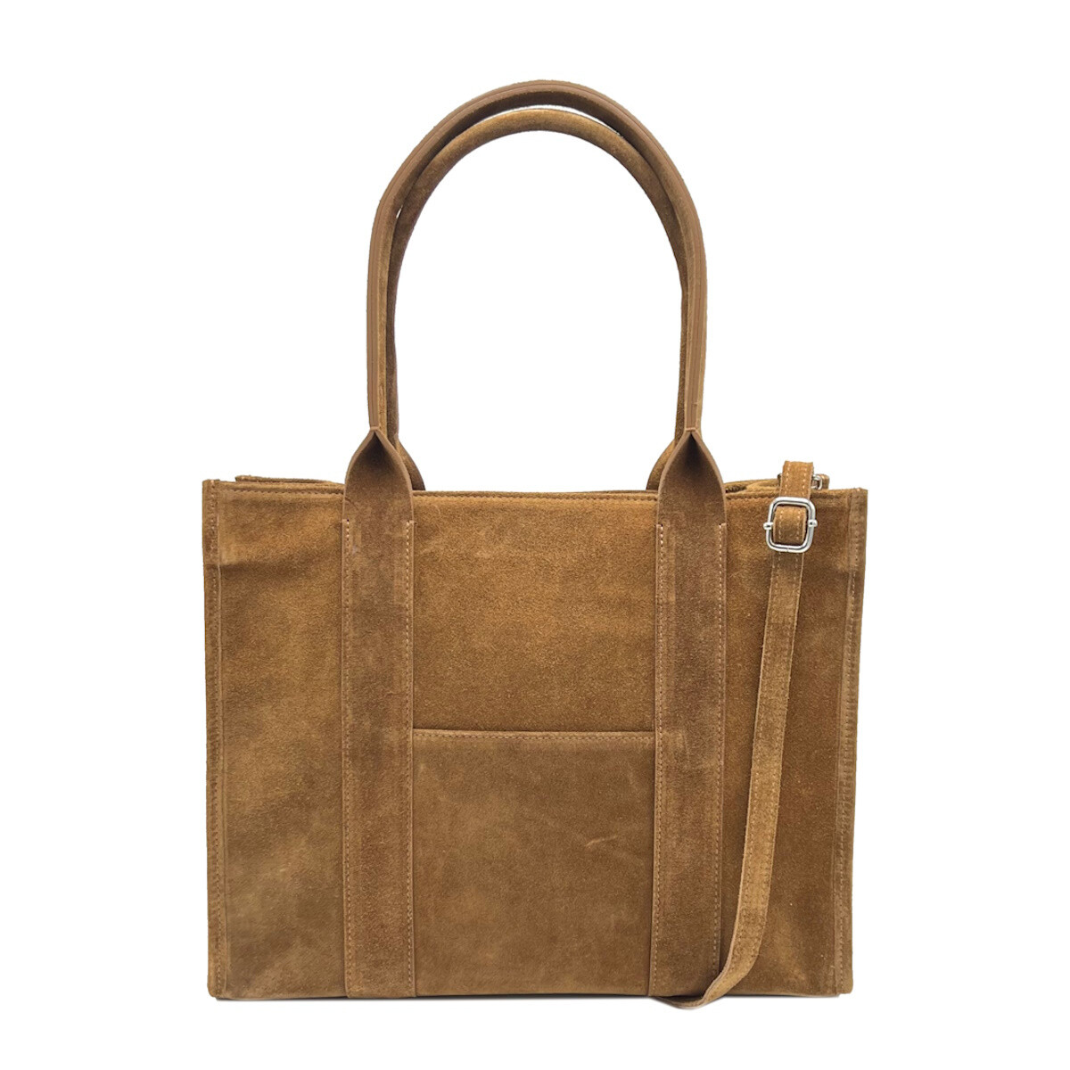 Großhändler Suie Valentini - Wildleder-Tasche, Made in Italy