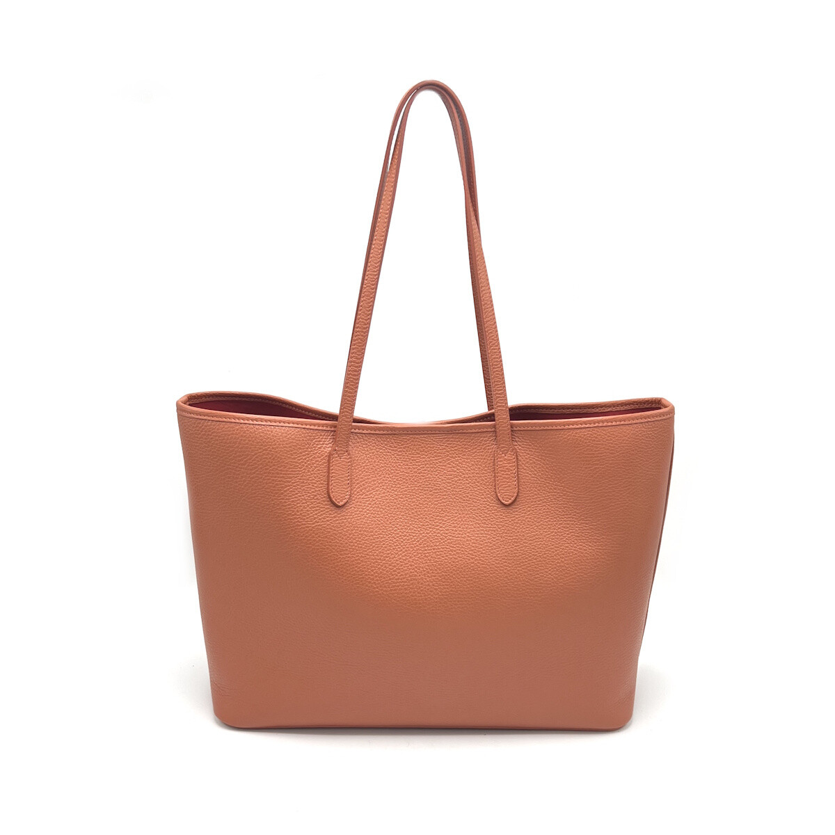 Grossista Suie Valentini - Borsa shopping in vera pelle, da donna, Made in Italy