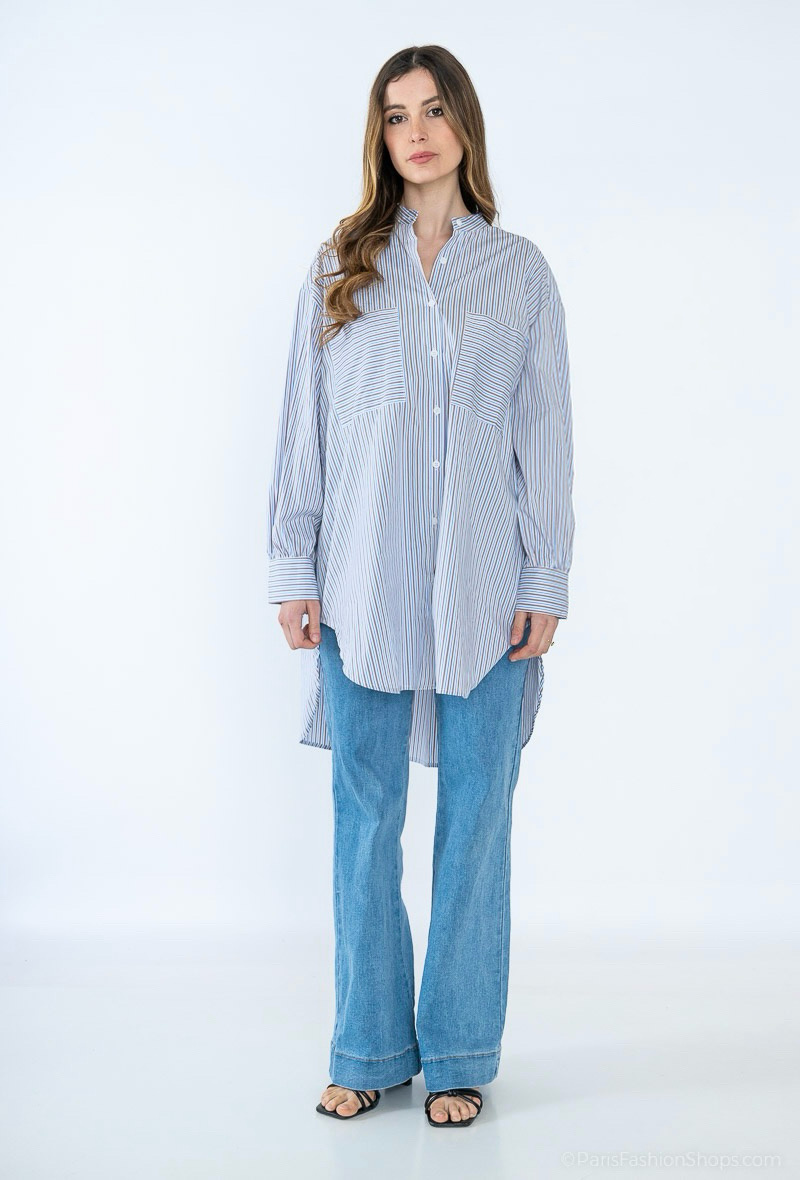 Mayorista Suit.e - Camisa de rayas