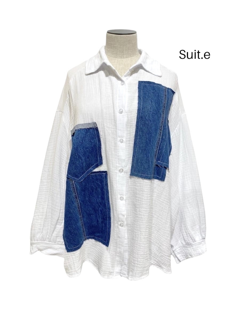 Wholesaler Suit.e - Jeans Pocket Shirt