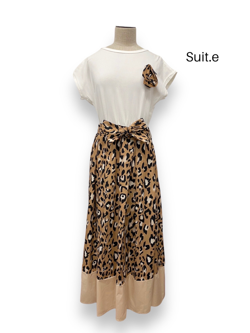 Grossista Suit.e - ABITO LEOPARDO