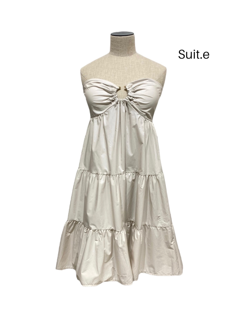 Wholesaler Suit.e - Short strapless dress
