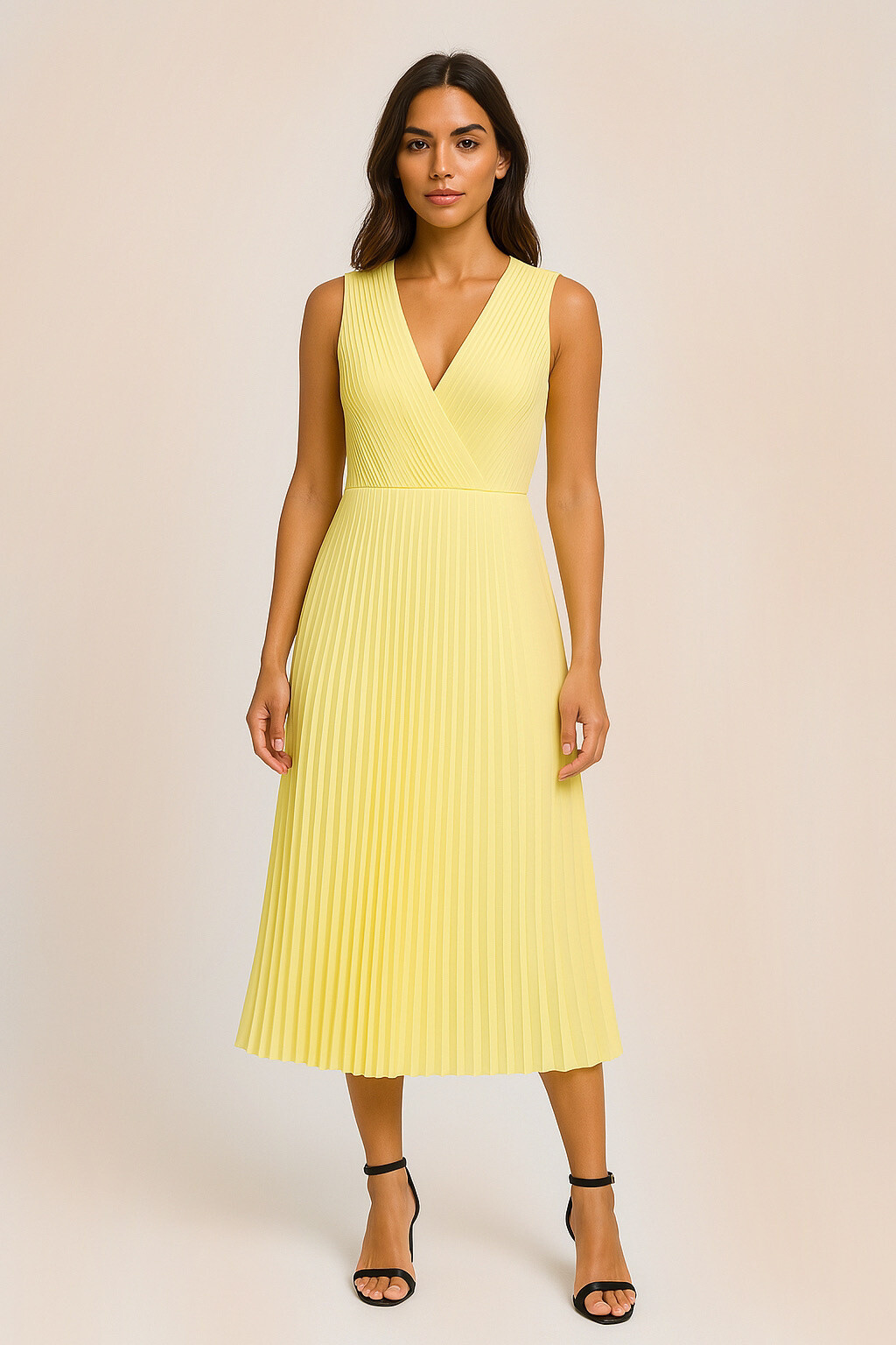 Wholesaler Suit.e - Reversible pleated dress