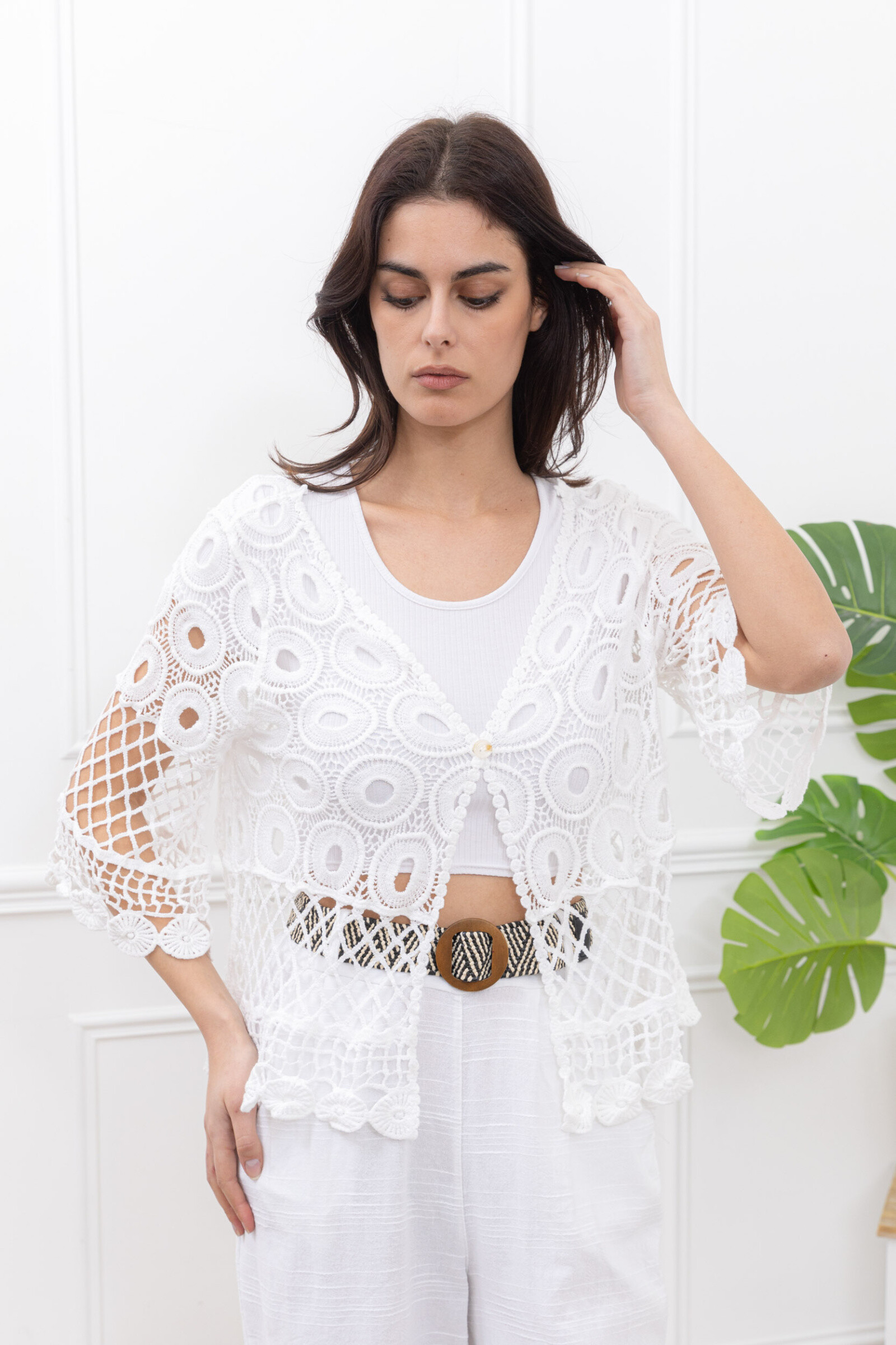 Wholesaler Sun Love - Lace vest