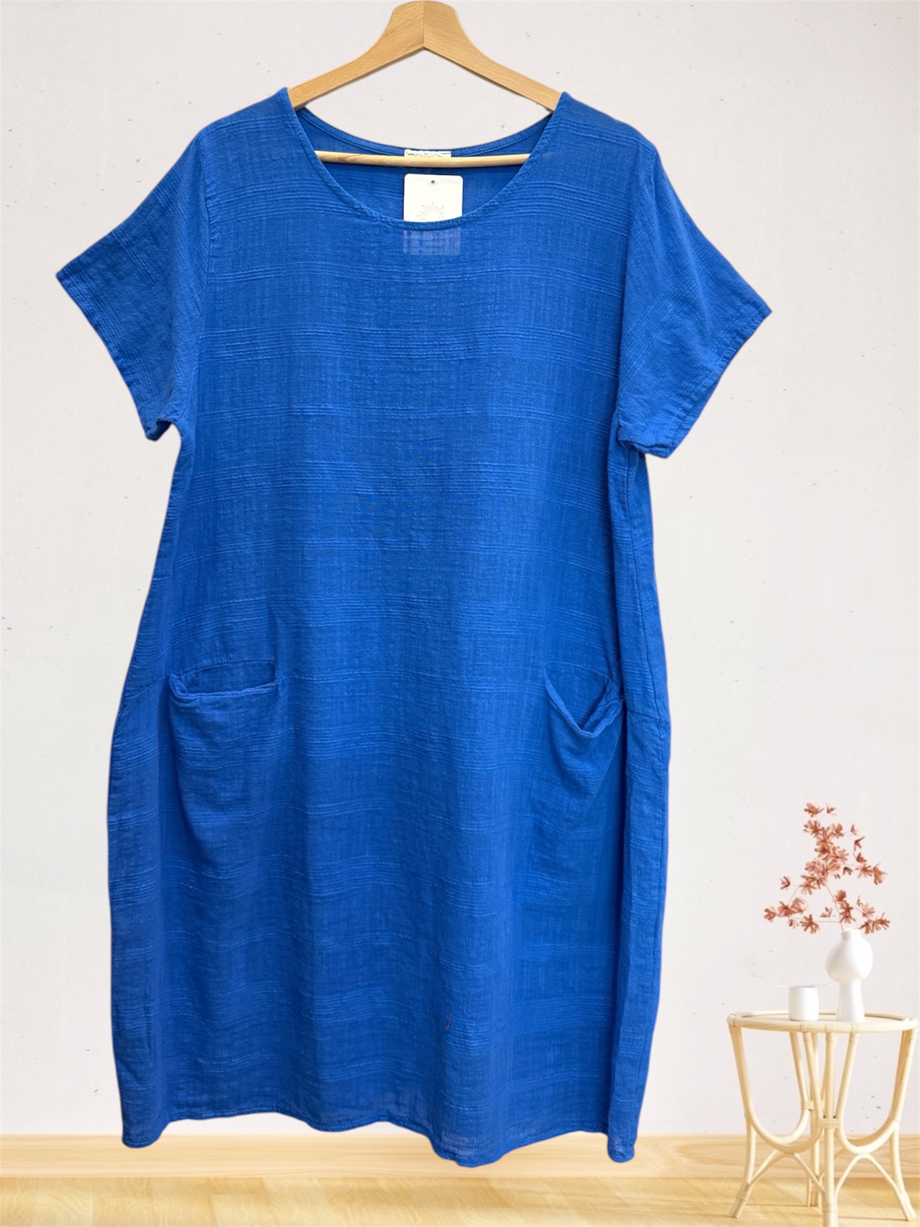 Grossiste Sun Love - Robe en coton avec poches
