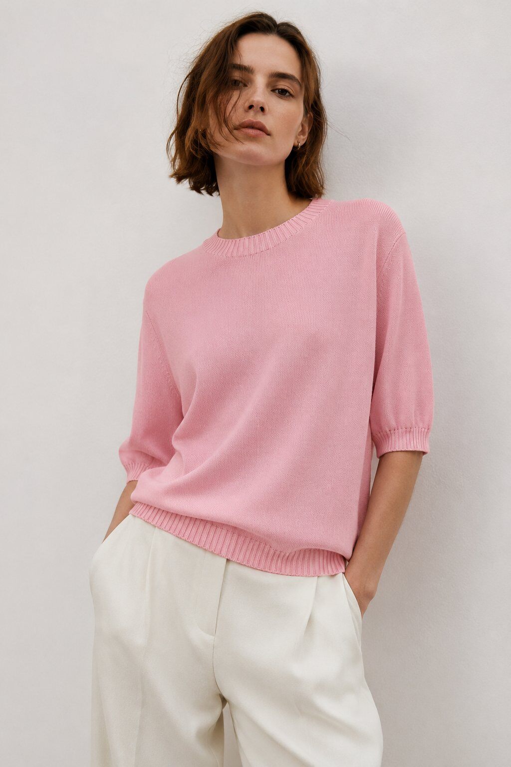 Grossiste Sunny Knit - Haut en maille léger effet soie – L'essentiel respirant de l'été