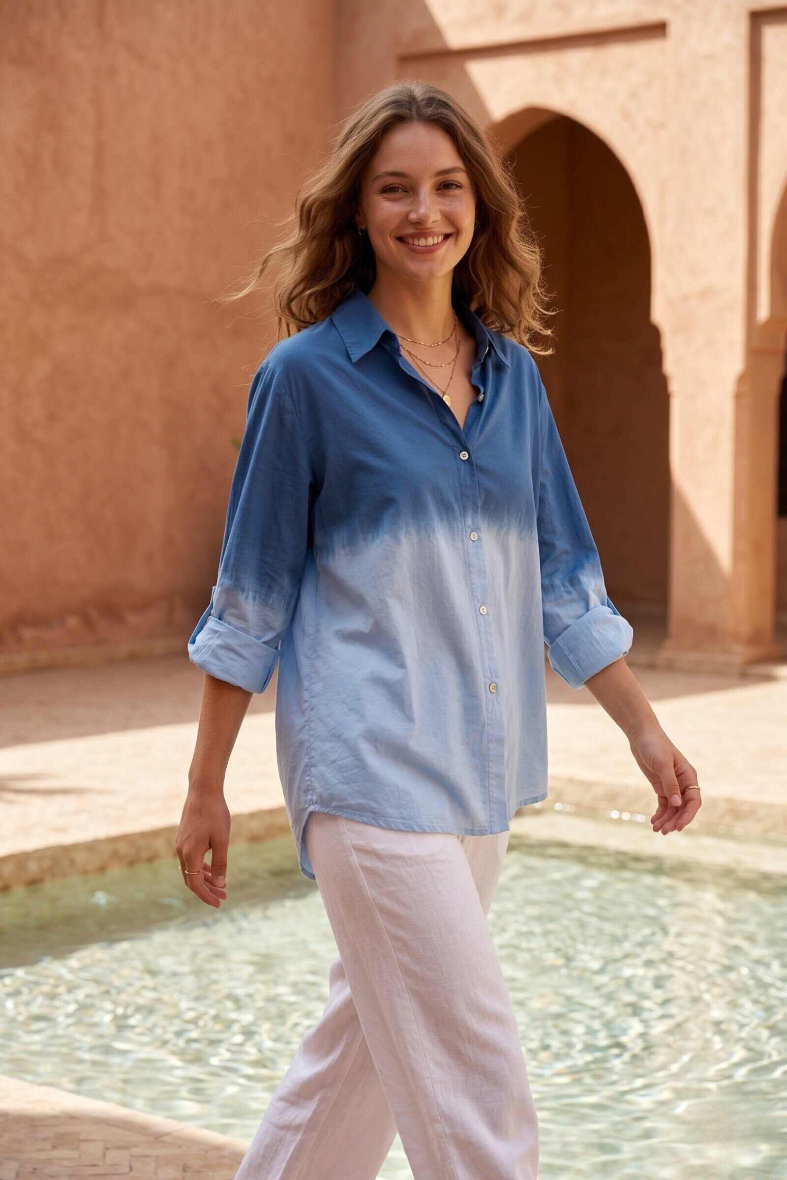 Mayorista Sunny Studio - Camisa de algodón tie-dye
