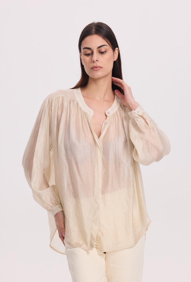 Grossiste Sunny Studio - Chemise fluide à manches longues