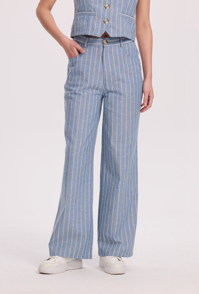 Wholesaler Sunny Studio - Elegant Striped Pants