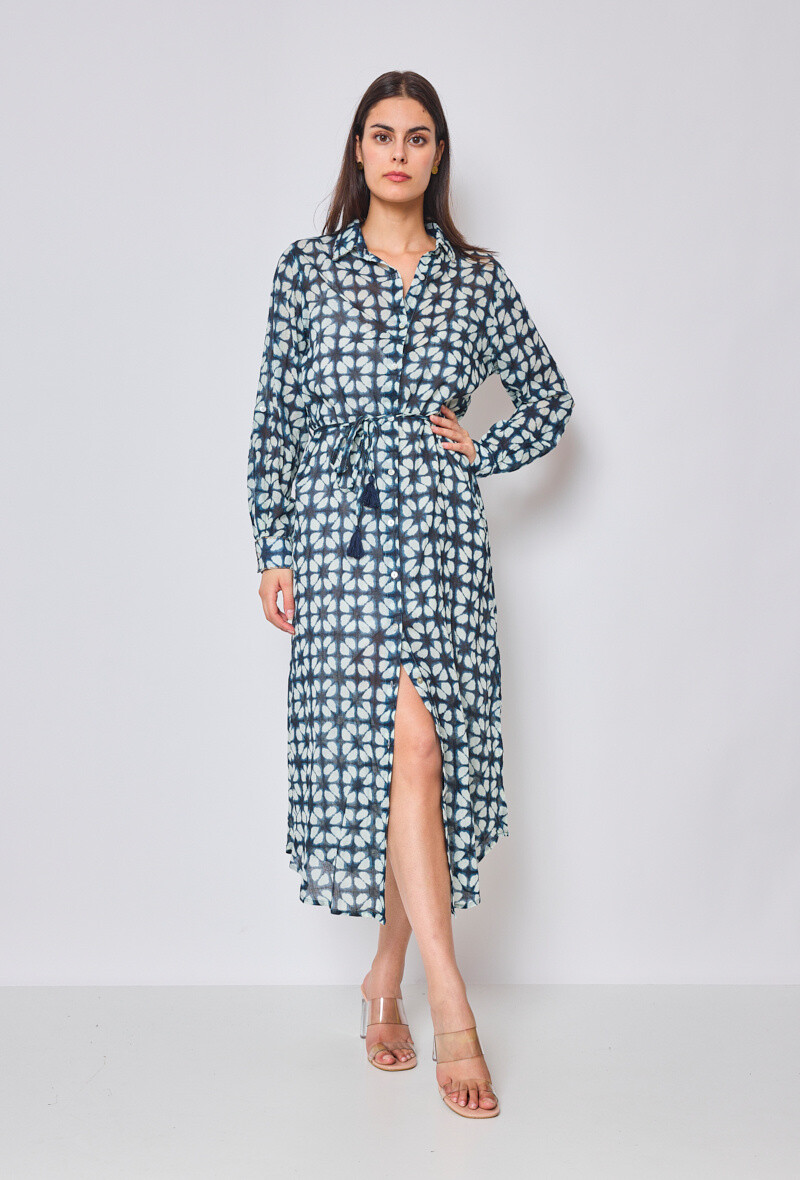 Wholesaler Sunny Studio - Elegant shirt dress