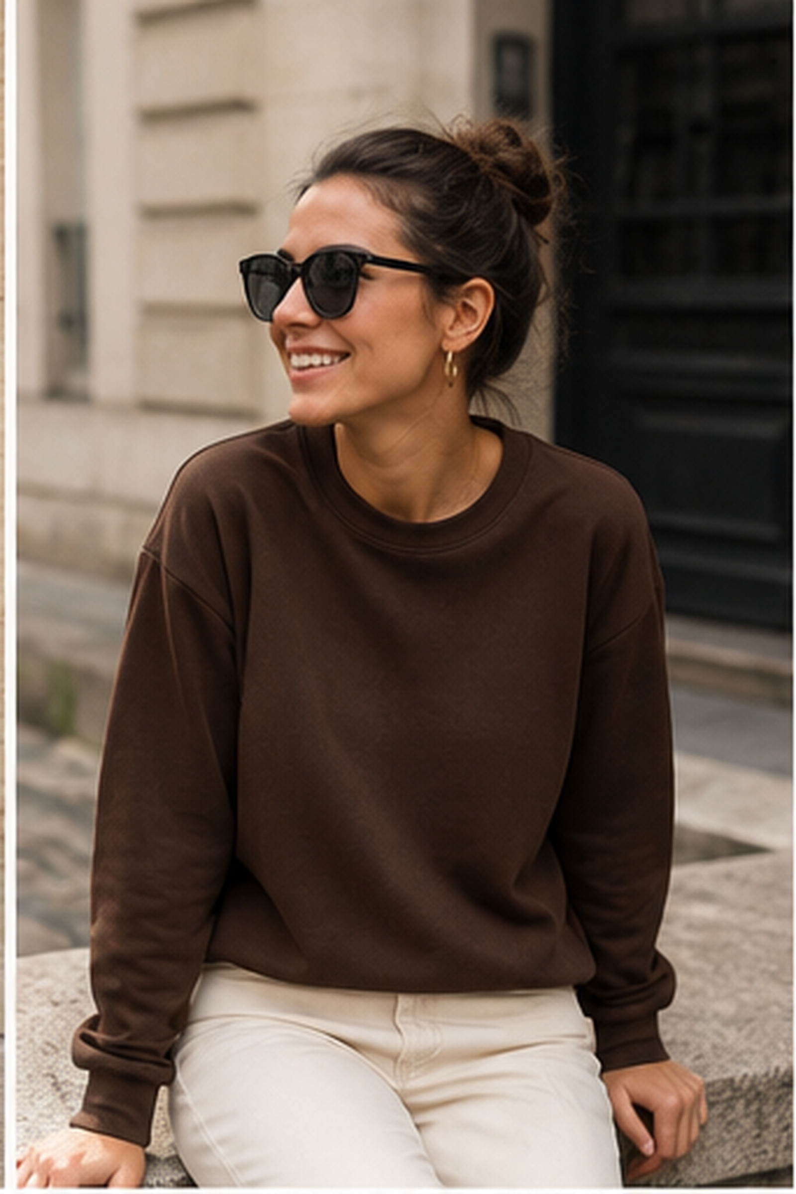 Wholesaler Sunny Studio - Crew neck sweatshirt