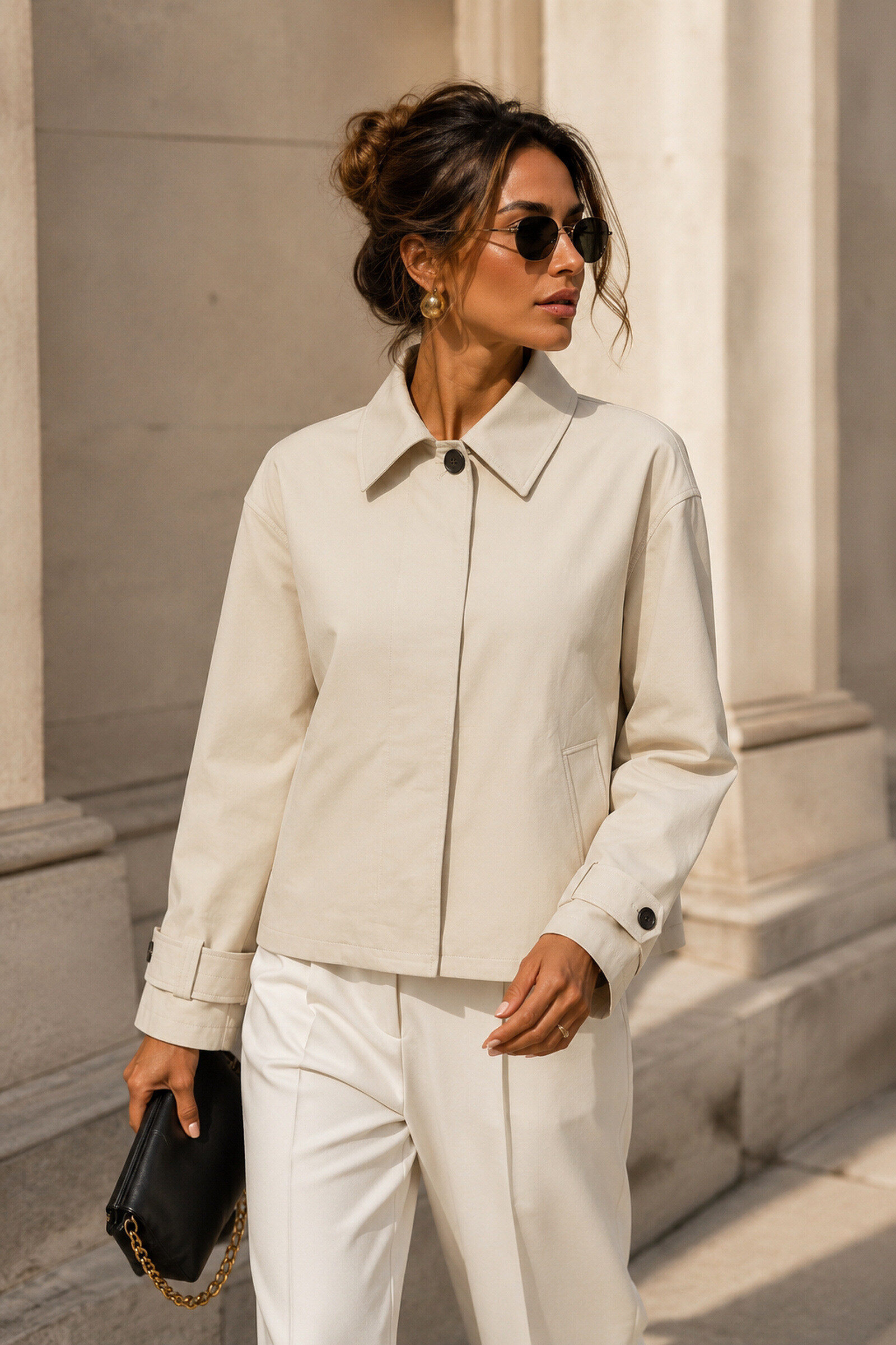 Grossiste Sunny Studio - Veste Trench Court