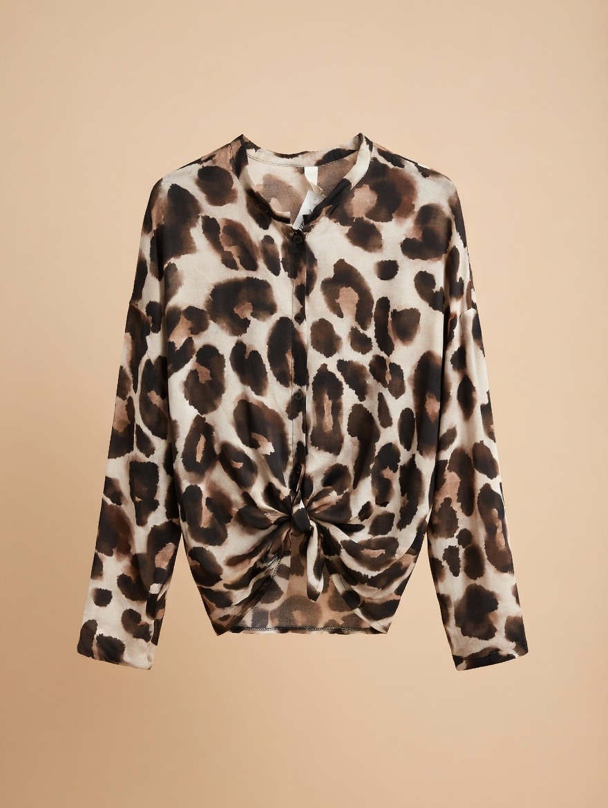Grossista SUNSHINE - Camicia Donna Motivo Astratto Made in Italy Primavera/Estate 2026