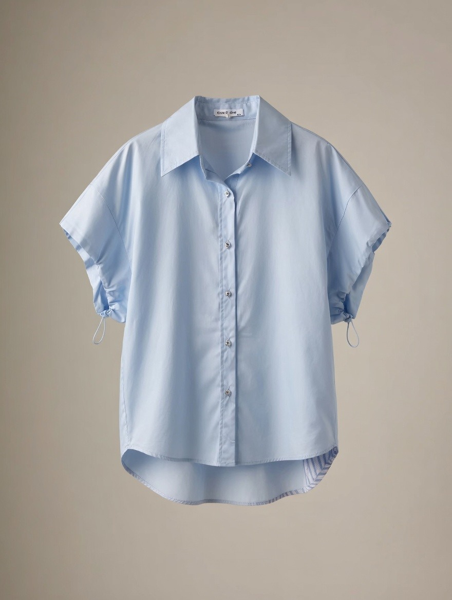 Grossiste SUNSHINE - Chemise Femme 100% Coton Printemps/Été 2026