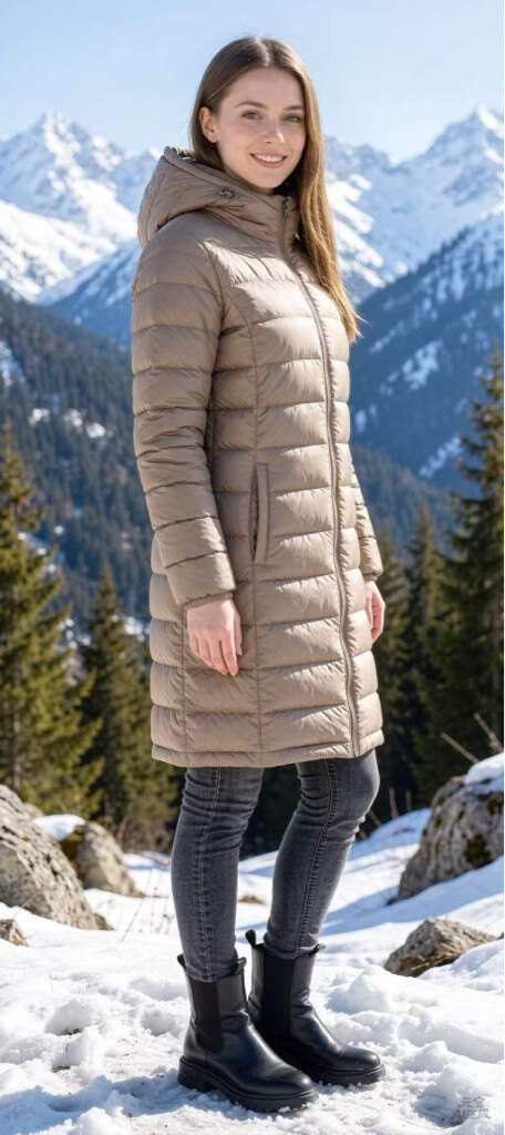 Großhändler SUNSHINE - Mäntel(D) Art Winterjacken Lange Daunenmäntel Damen Winter Hergestellt in China Täglich Verschiedene Farben Standard doppelseitig