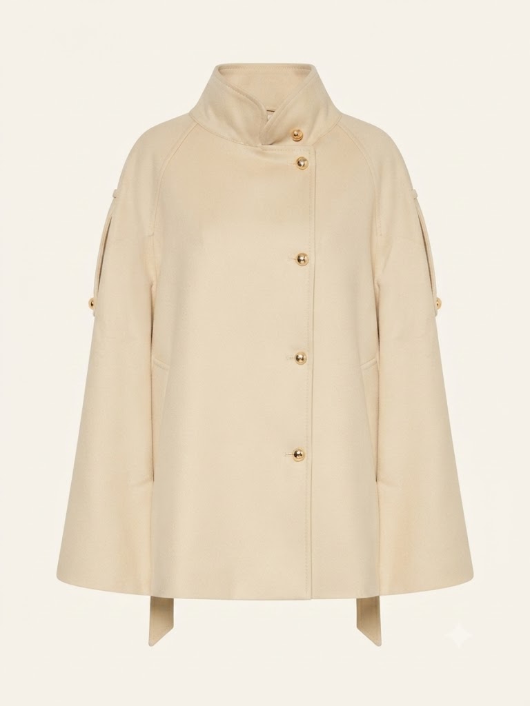 Grossista SUNSHINE - GIUBBOTTO DONNA SMANICATO A MANTELLA MISTO VISCOSA. AUTUNNO/INVERNO 2026/2027 LUXURY FASHION Grossista SUNSHINE - GIUBBOTTO DONNA SMANICATO A MANTELLA MISTO VISCOSA. AUTUNNO/INVERNO 2026/2027 LUXURY FASHION