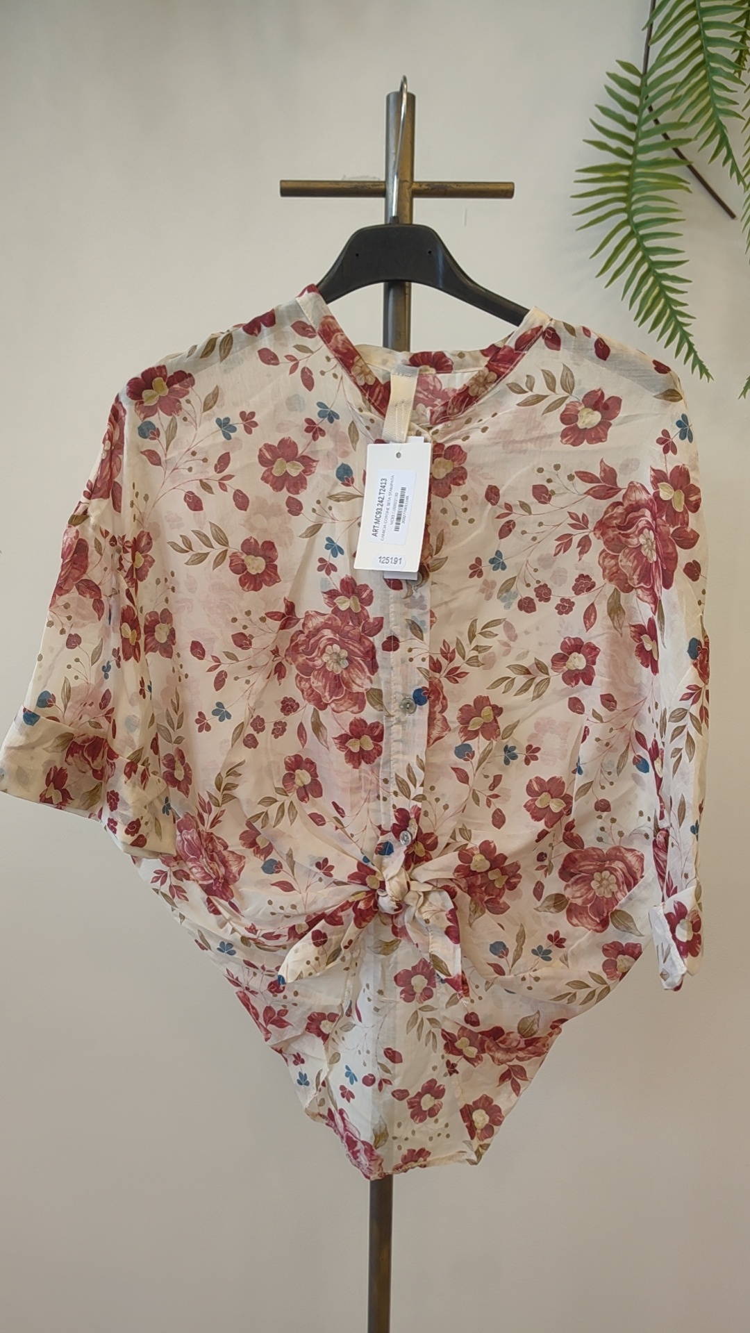 Wholesaler SUNSHINE - Shirts(F) Type Shirt Casual Shirt Women Spring/Summer Made in Italy Everyday Various Colors Standard Multicolor Cotton
