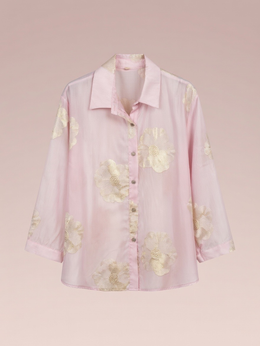 Wholesaler SUNSHINE - WOMEN'S SHIRT MADE IN ITALY EMBROIDERED SPRING/SUMMER 2026