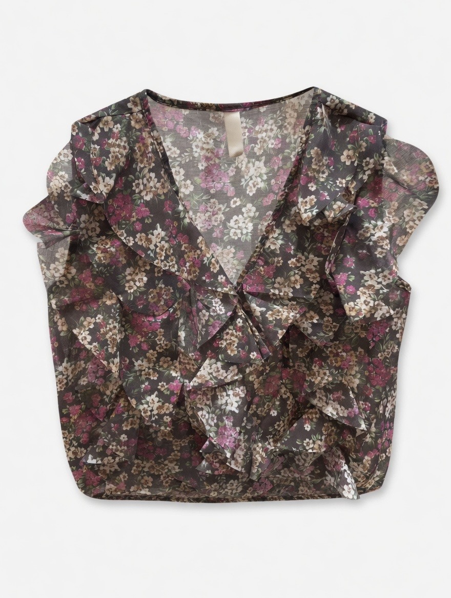Mayorista SUNSHINE - CAMISETA SIN MANGAS MUJER HECHA EN ITALIA ESTAMPADO FLORAL PRIMAVERA/VERANO 2026