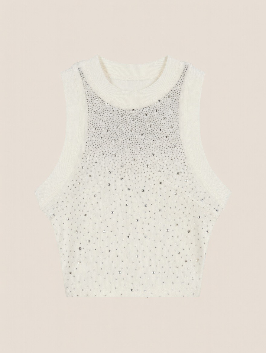 Grossiste SUNSHINE - Débardeur Femme Printemps/Été Quotidien Diverses Couleurs Uni Standard