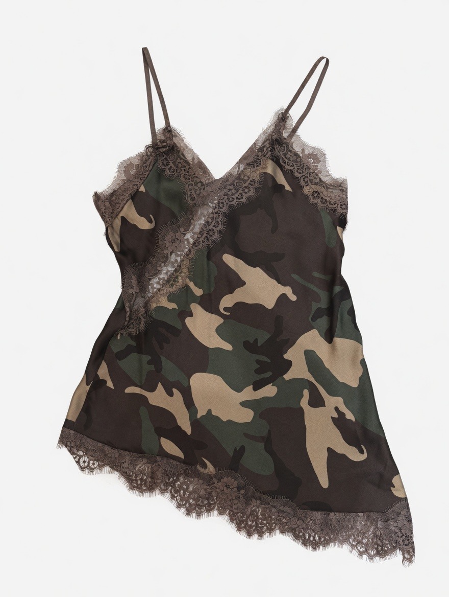 Großhändler SUNSHINE - DAMEN-TANKTOP 100% VISKOSE HERGESTELLT IN ITALIEN CAMOUFLAGE-MUSTER FRÜHLING/SOMMER 2026