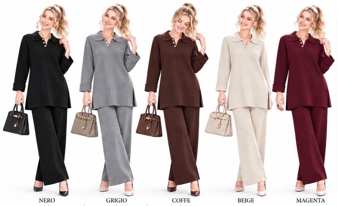 Wholesaler SUNSHINE - WOMEN'S SUIT WITH SPARKLING SEQUINS. FALL-WINTER 2026-2027